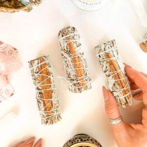 Ramito Sahumador Salvia Blanca y Canela